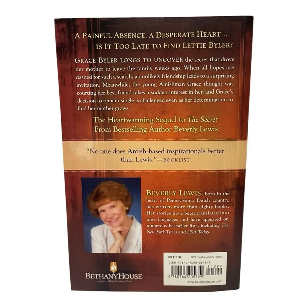 Book The Missing (Seasons of Grace Book #2), Beverly Lewis